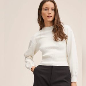 Bra-effect knitted sweater. Size M (says L on the tag but runs small).